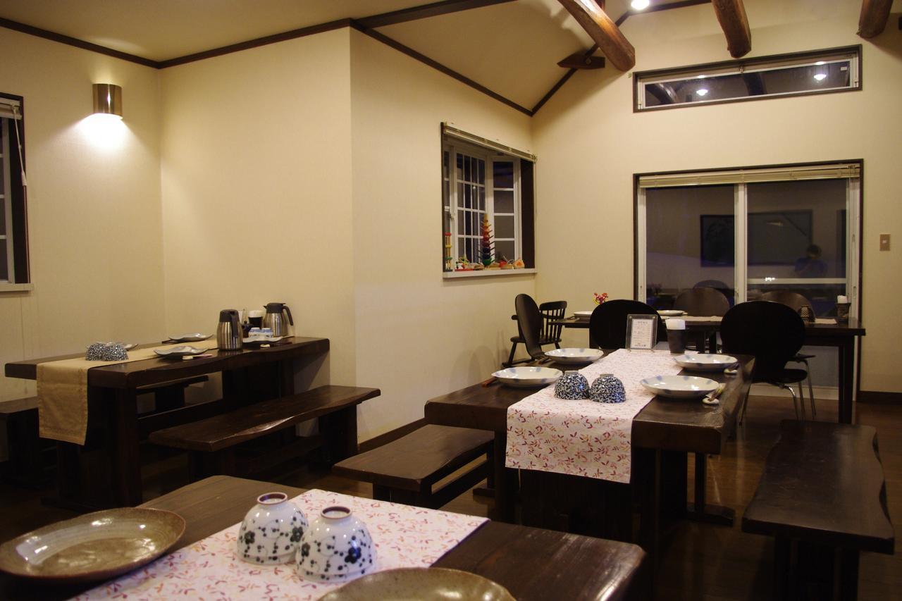 ซันนี่ ไซด์ ฮัท Bed & Breakfast ฮาคุบะ ภายนอก รูปภาพ